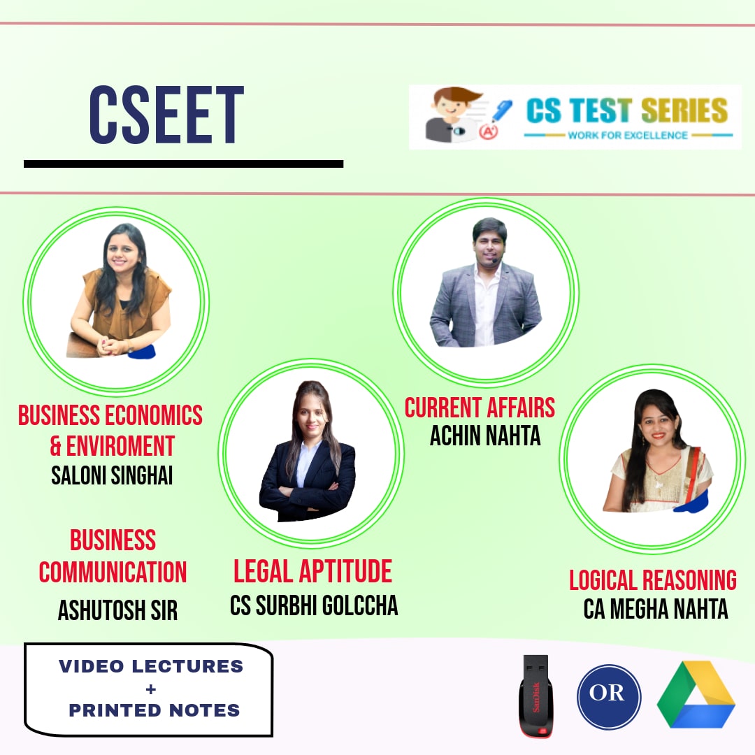 CSEET (CS Executive Entrance Test) BY Nahta Professional Classes